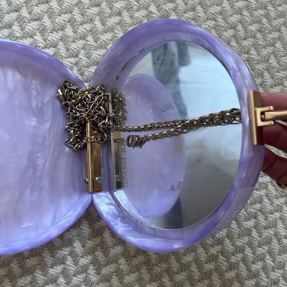 Edie Parker broccoli clutch - Picture 2 of 7